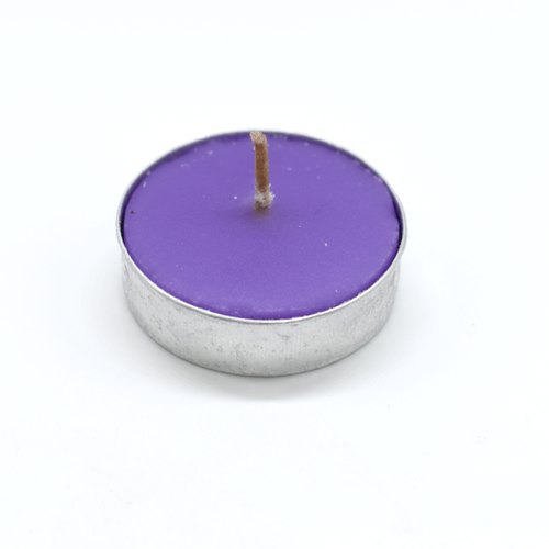 Pan Aromas Paraffin Wax Tealight Candle, Pack of 15 | Fresh Lavender Aromas Scented Candle